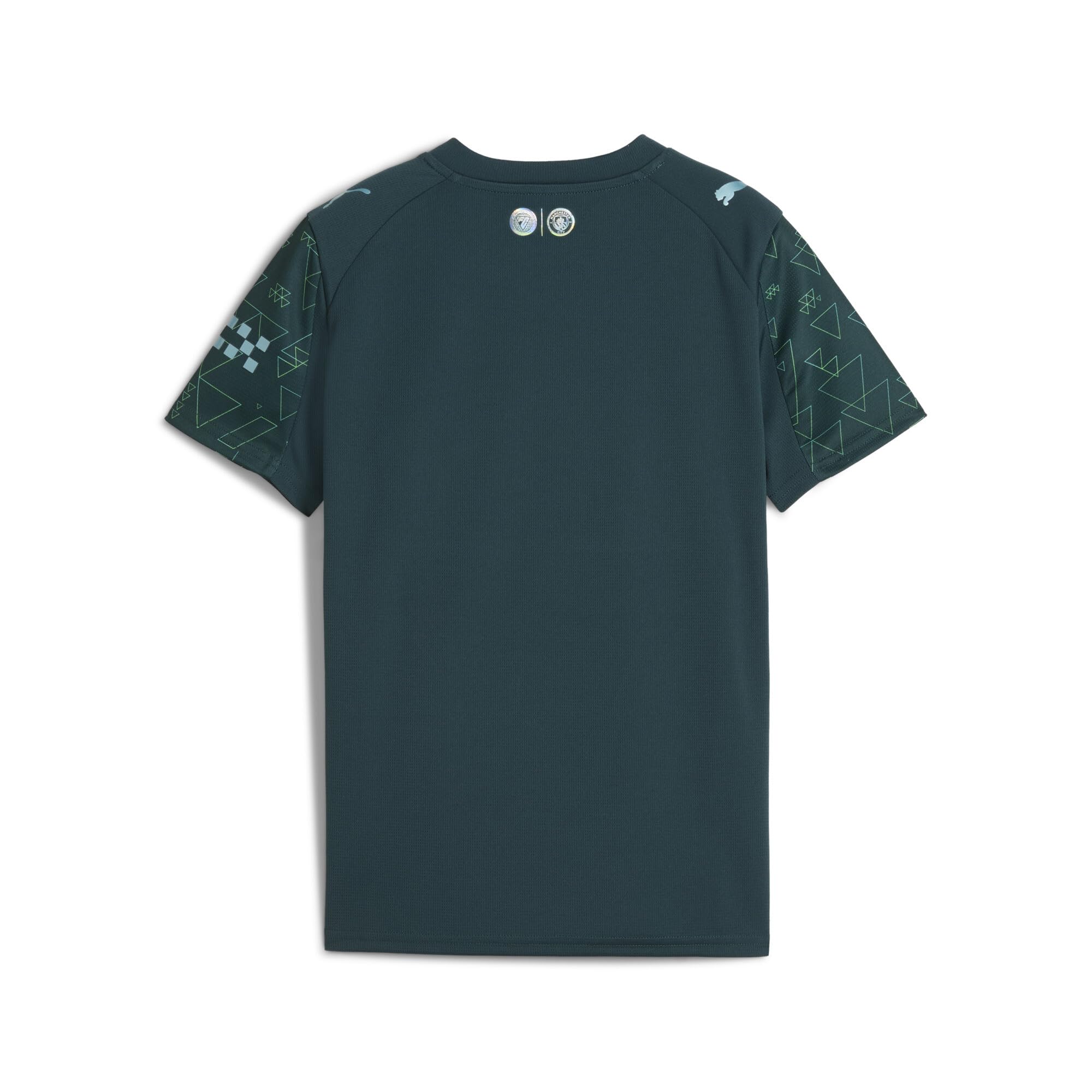 Maillot Manchester City Quatrième 2025/26 – Enfant – Vert Terrain
