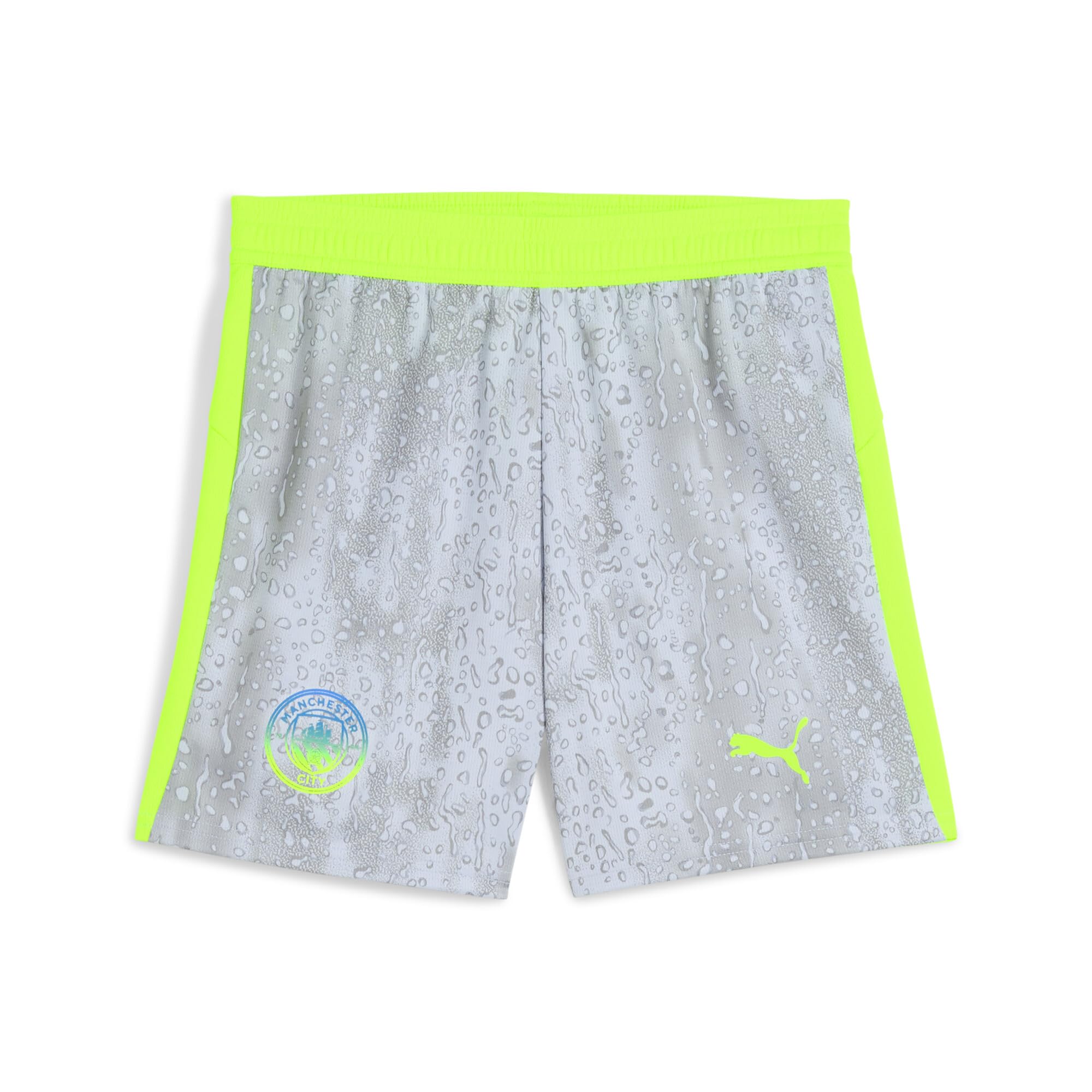 PUMA Short de Football Manchester City Enfant 2025/26 - Pro Green